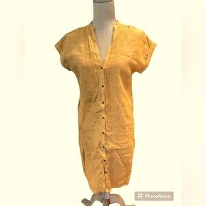 HARTFORD Riki Dress l Linen Shift Dress l Small Dress 0838